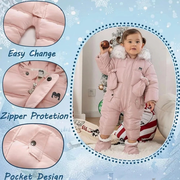 Mother’s BabyBear Infant Toddler Snowsuit | 18-24 mos - Picture 2 of 10